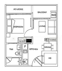 Jool Suites (D8), Apartment #439957981